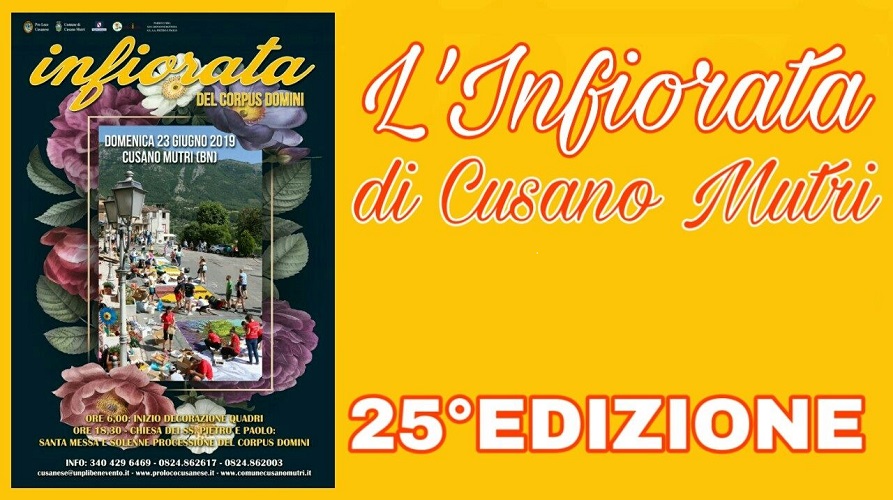 Infiorata di Cusano Mutri 2019 Cusano Mutri Benevento.jpg